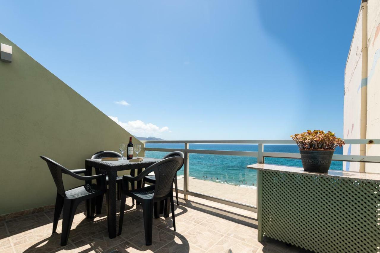 Front Line With Nice Terrace By Canariasgetaway Las Palmas de Gran Canaria Bagian luar foto
